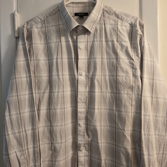 Alfani Button Up Shirt Size M - Picture 3 of 6